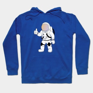 Space Astronaut Thumbs Up Hoodie